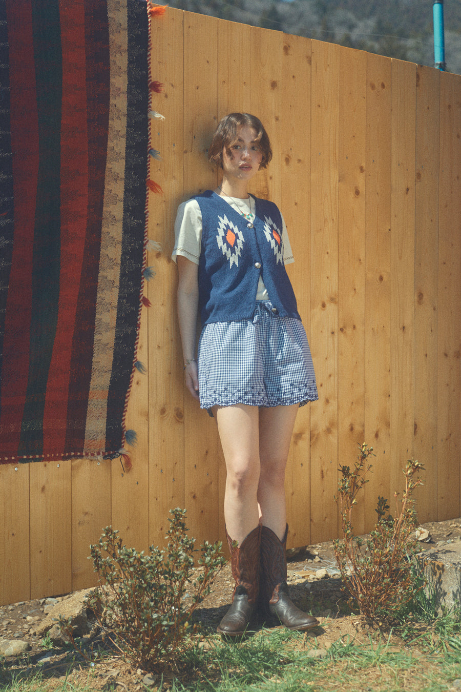 Chimayo Vest [Indian Navy]