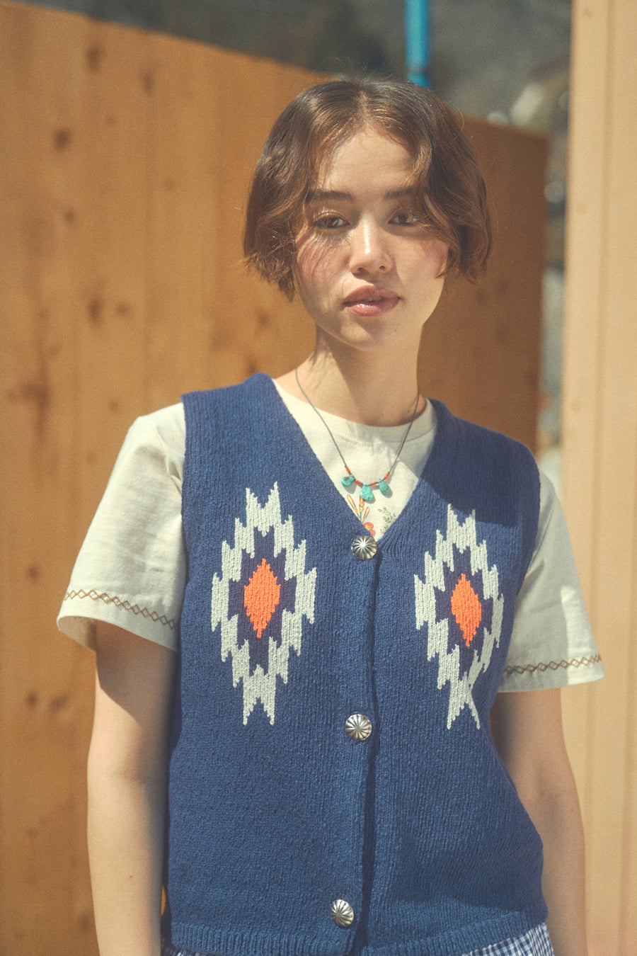 Chimayo Vest [Indian Navy]