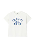 Fly Higher Bird Raglan T-shirt [Ivory]