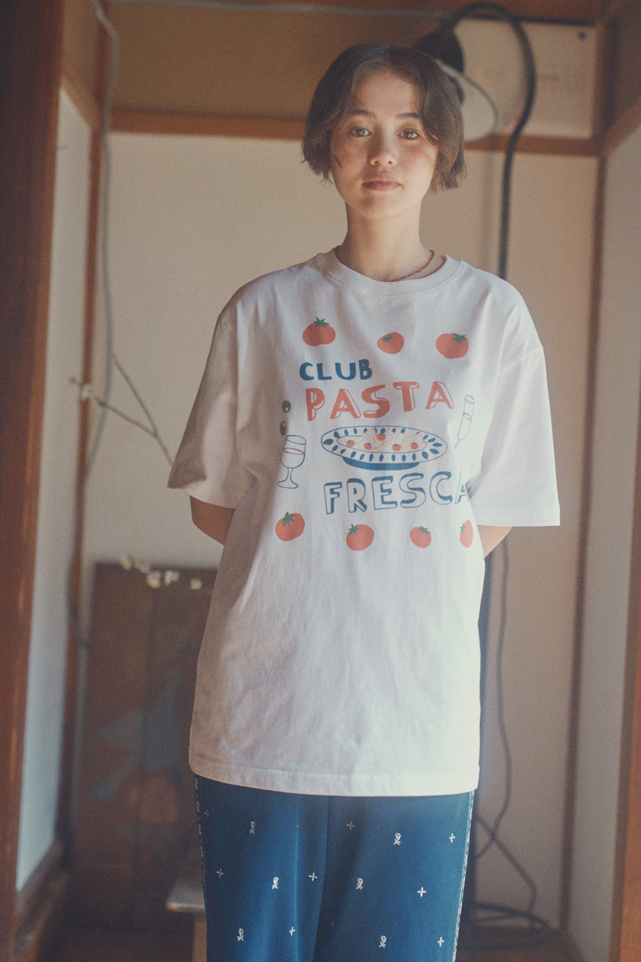Club Pasta T-shirt [White]