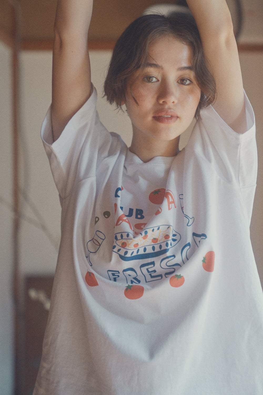 Club Pasta T-shirt [White]