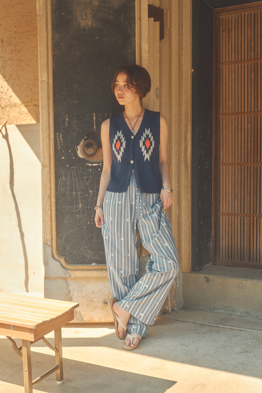 Chimayo Vest [Indian Navy]