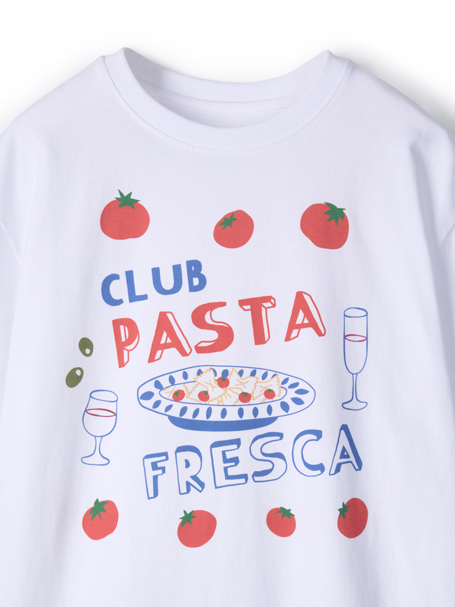 Club Pasta T-shirt [White]