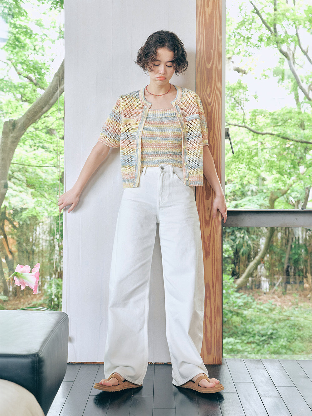 Crochet Knit Cardigan