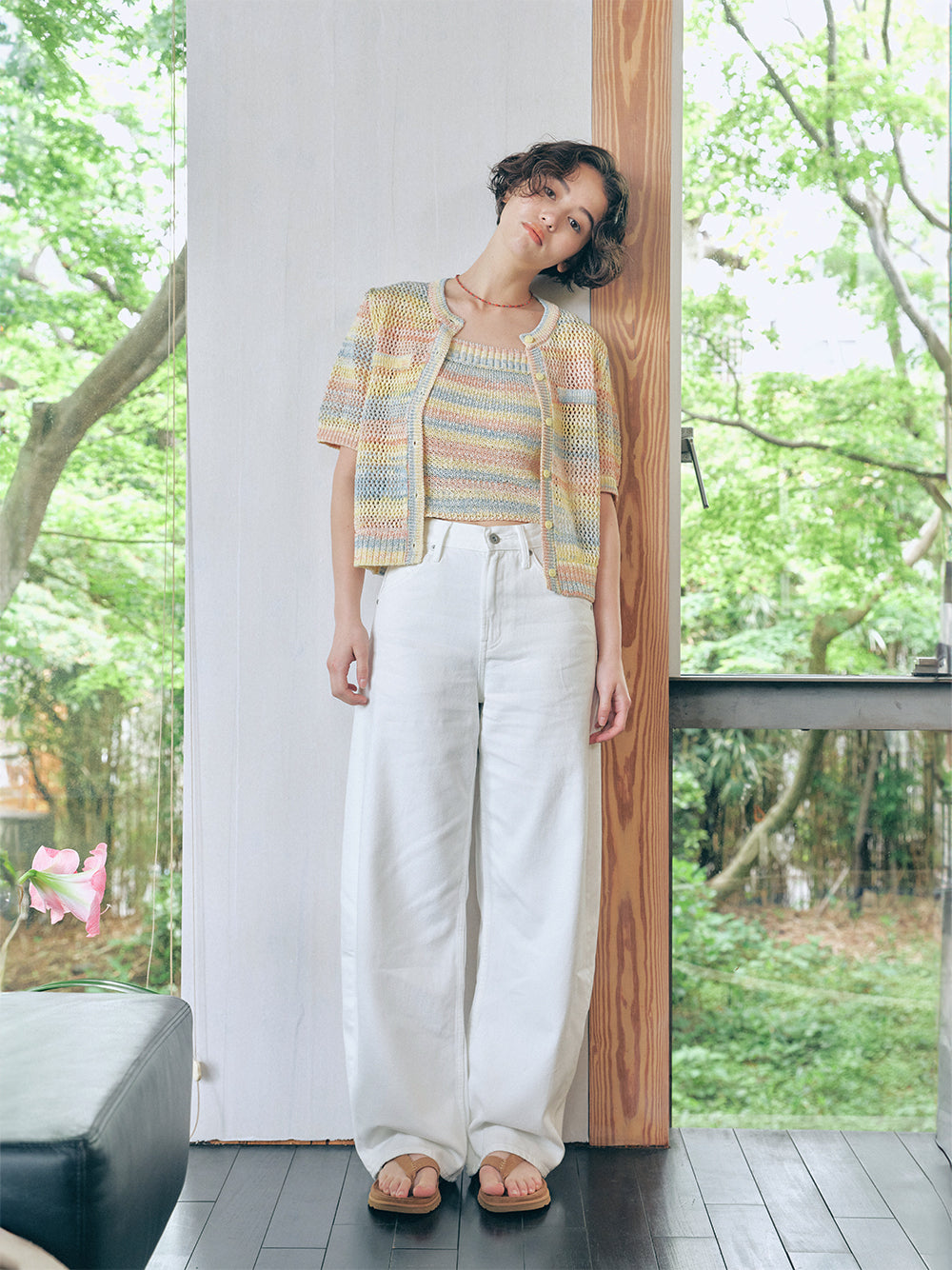 Crochet Knit Cardigan