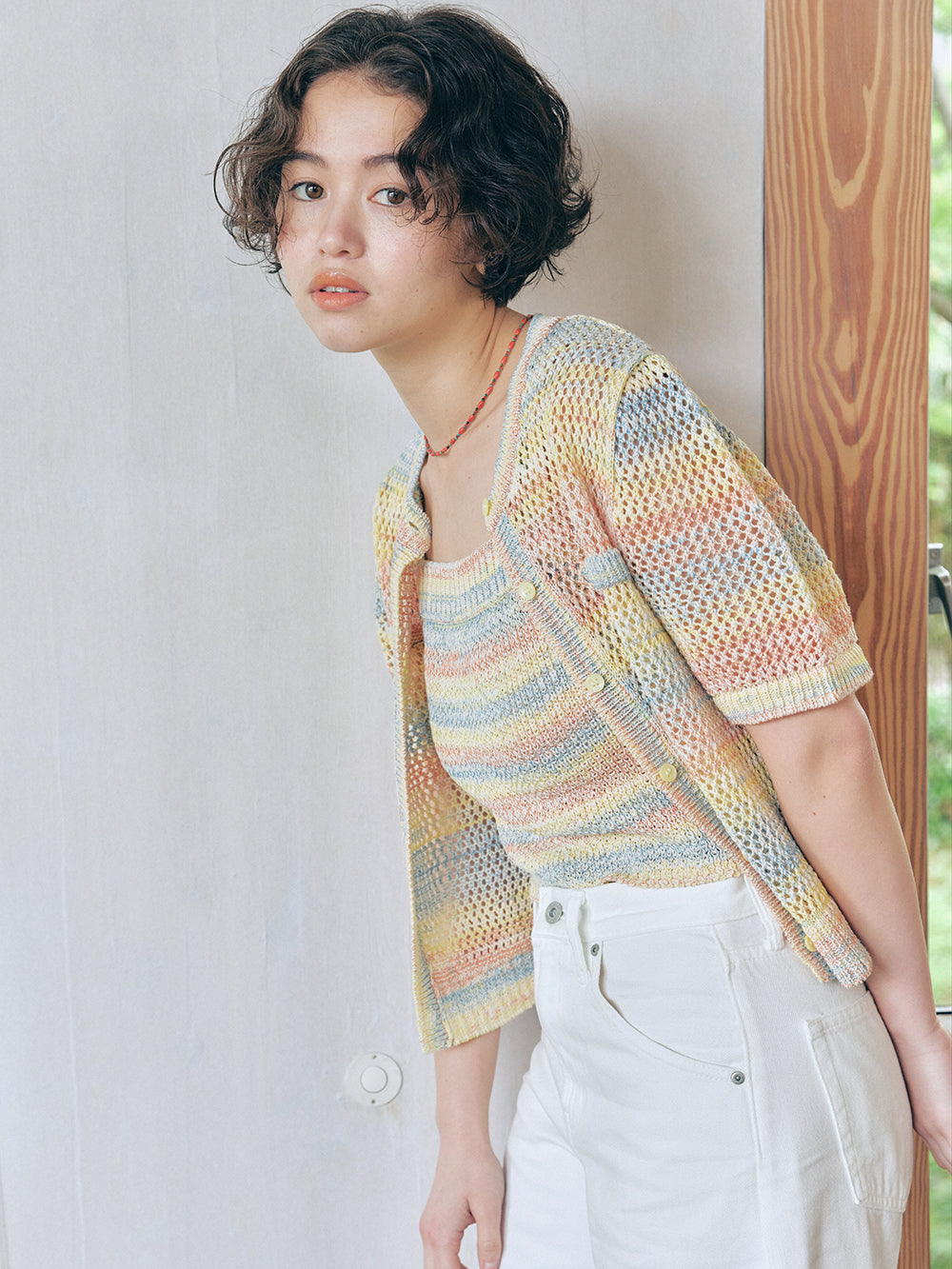 Crochet Knit Cardigan