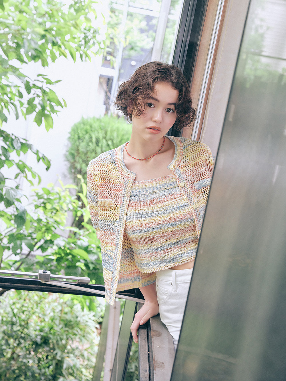 Crochet Knit Cardigan