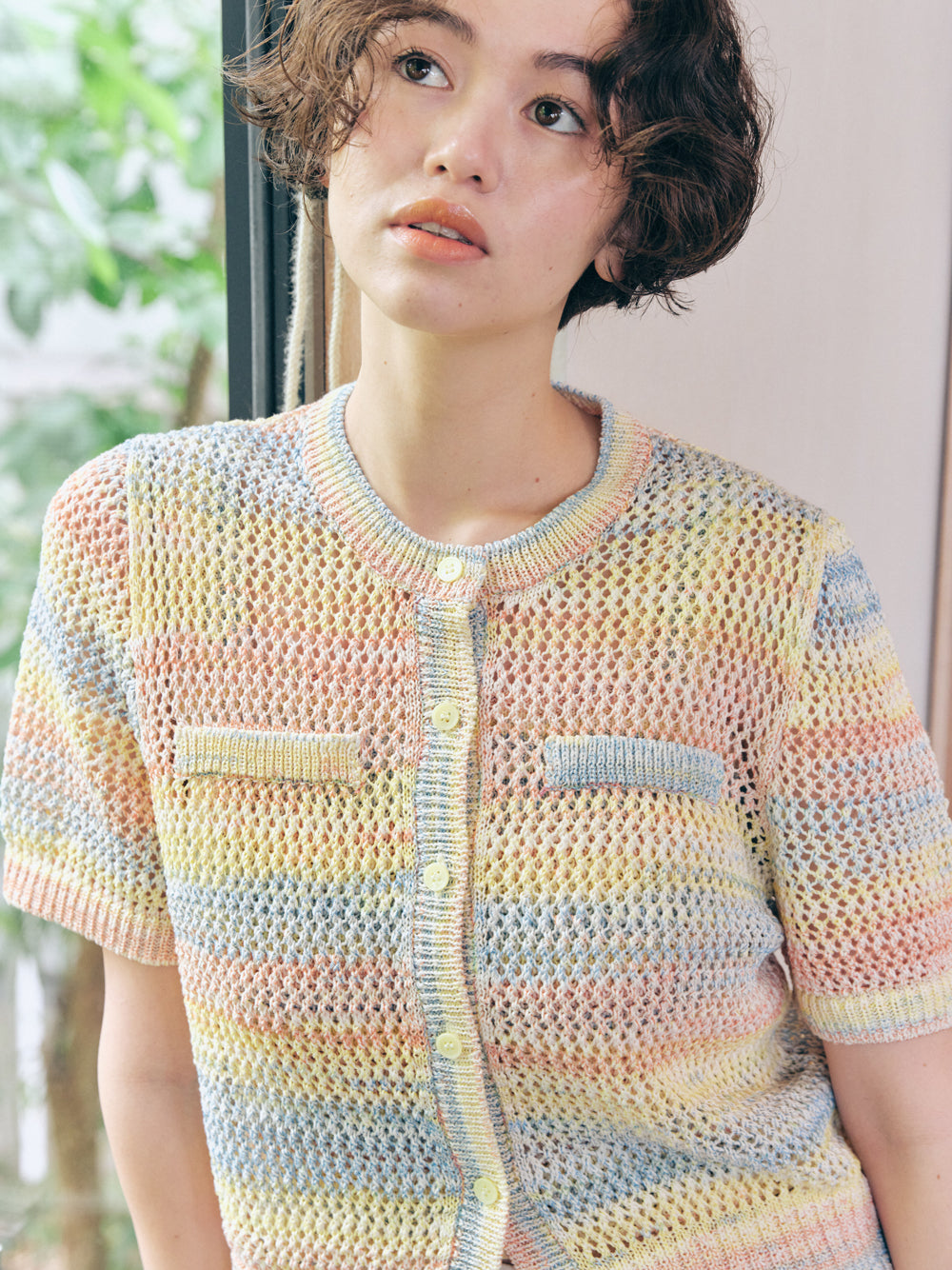 Crochet Knit Cardigan