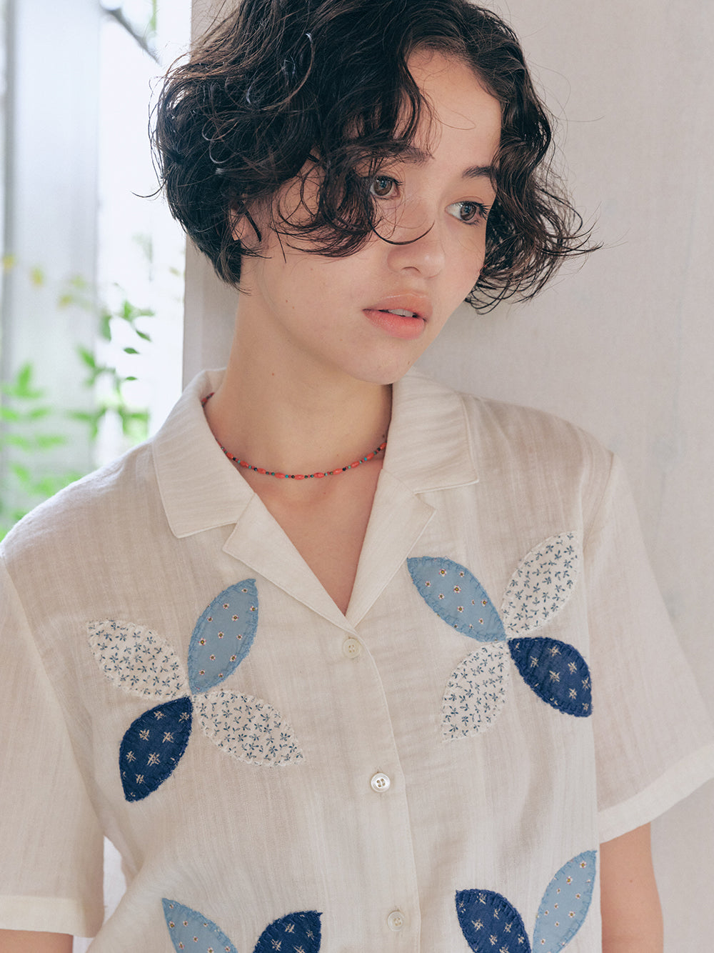 Hand-Stitched Patchwork Shirt