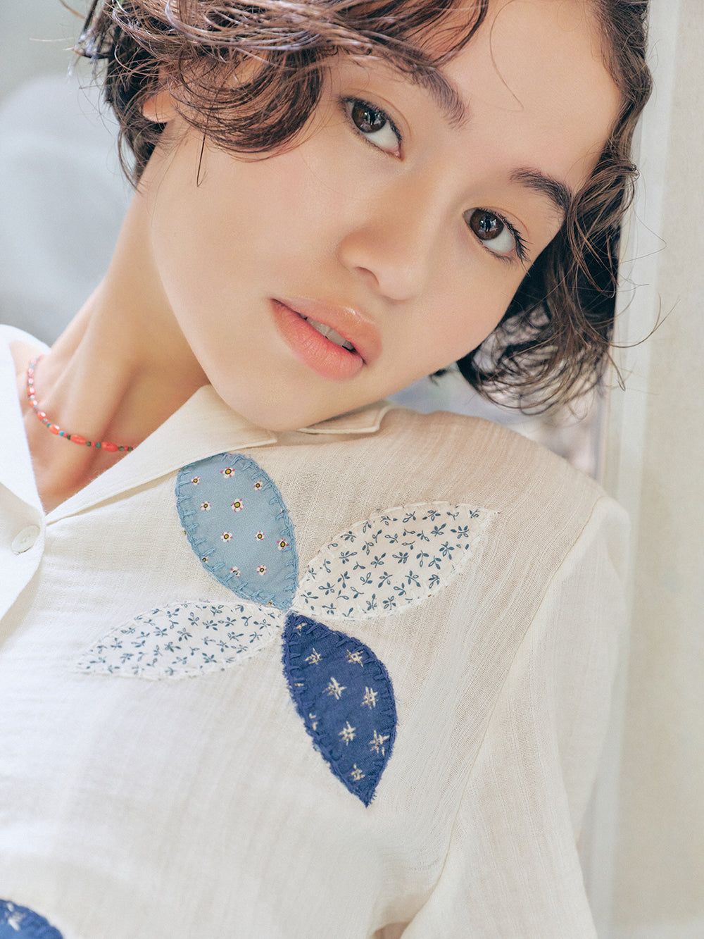 Hand-Stitched Patchwork Shirt
