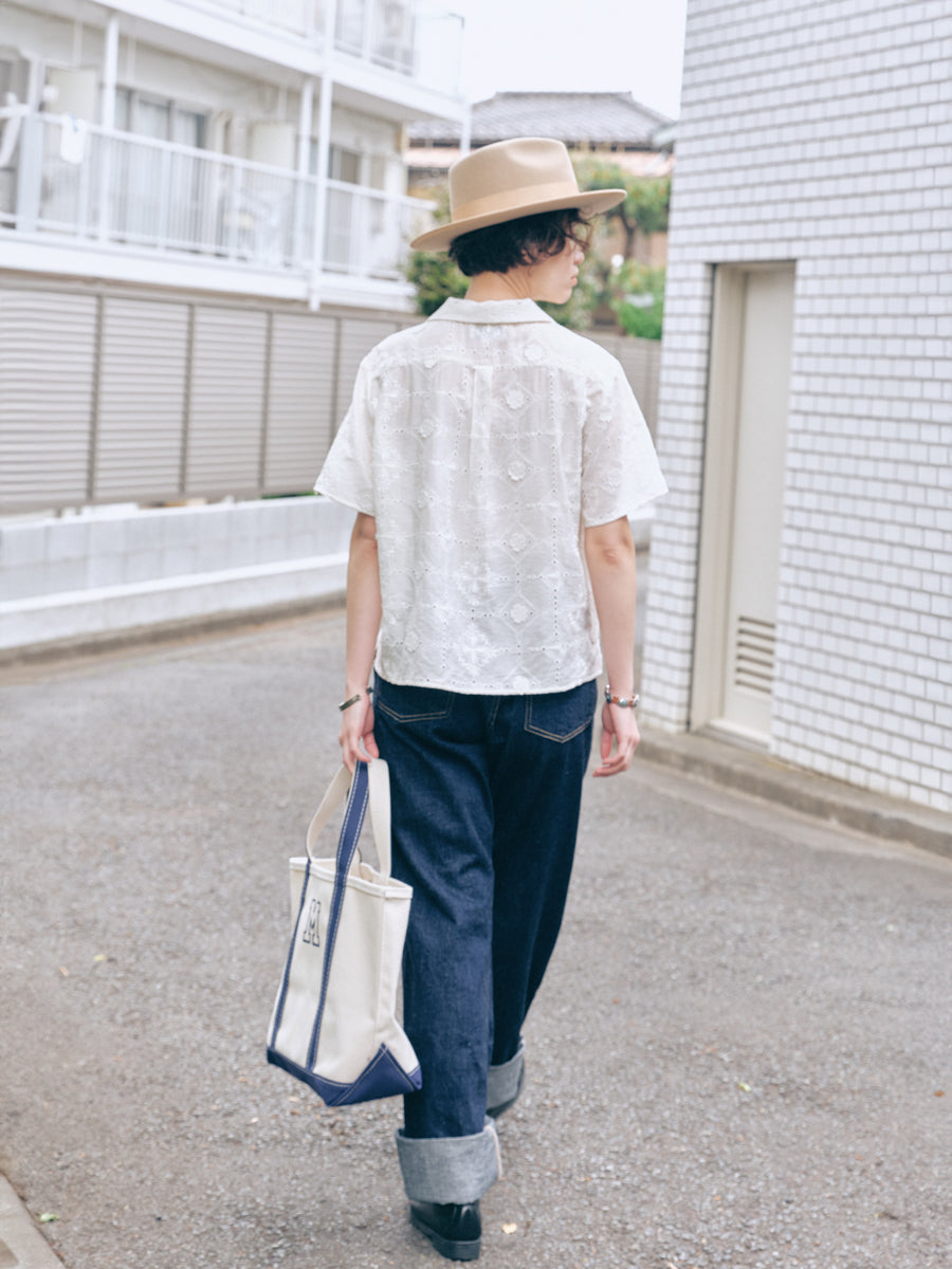 Antique Floral Lace Shirt