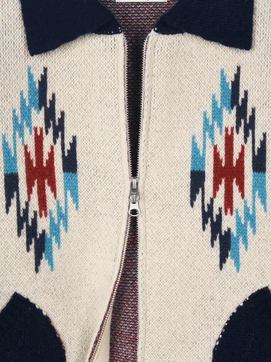 AYA Chimayo wool jacket [Navy]