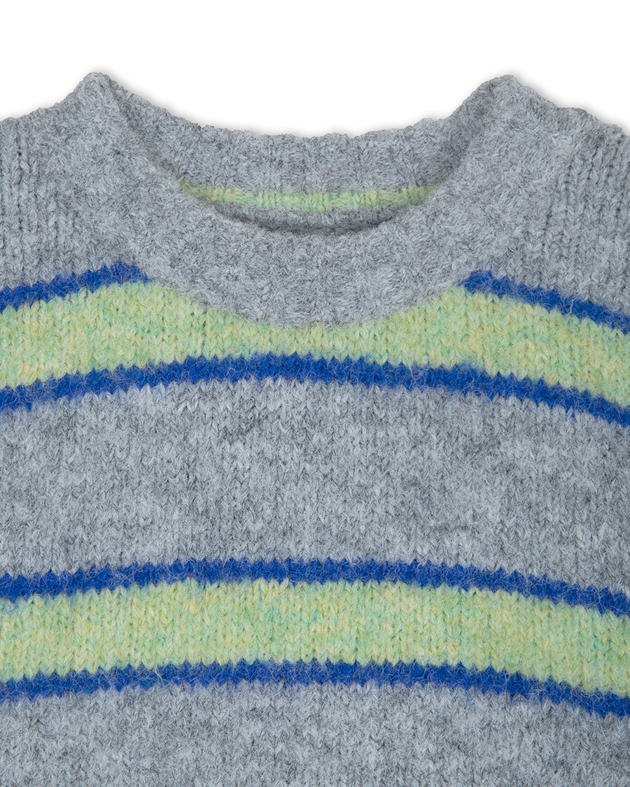 Paula Stripe Knit [Grey]