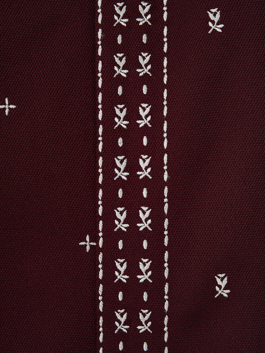 Bohemian Jersey Pants [Burgundy]