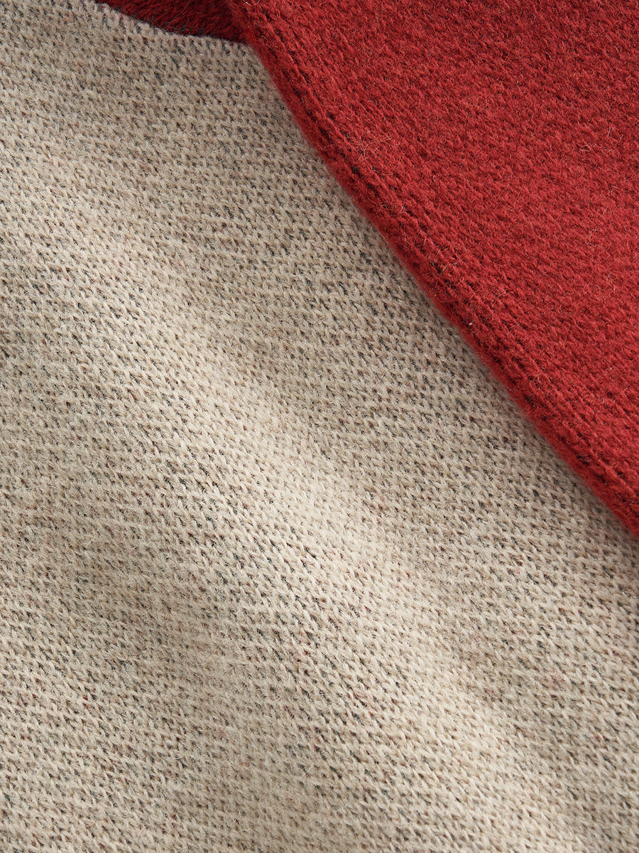 AYA Chimayo wool jacket [Burgundy]