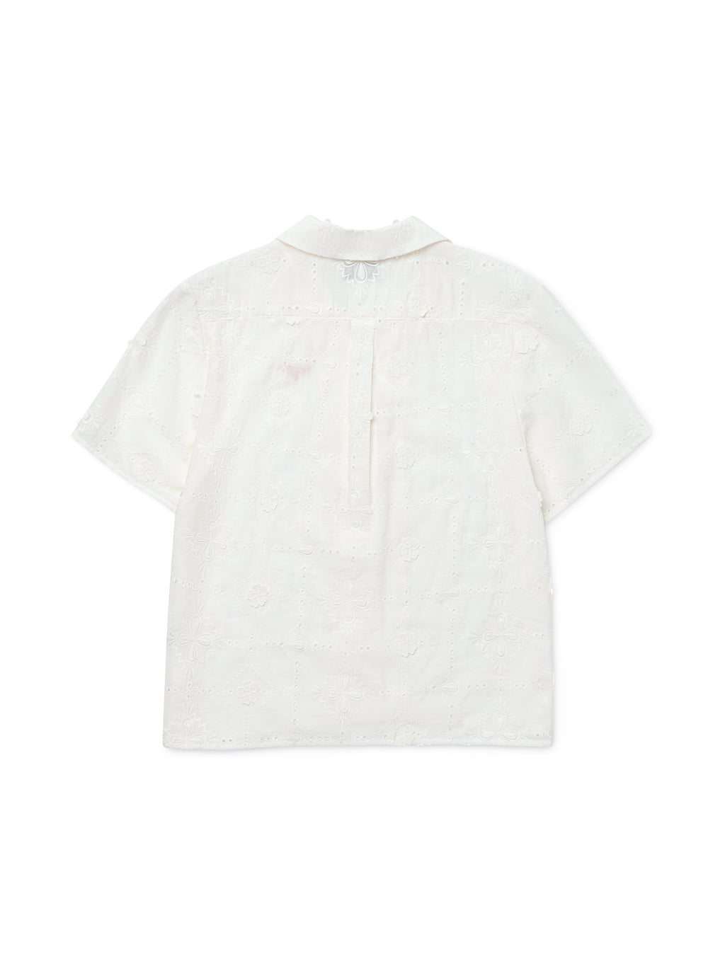 Antique Floral Lace Shirt