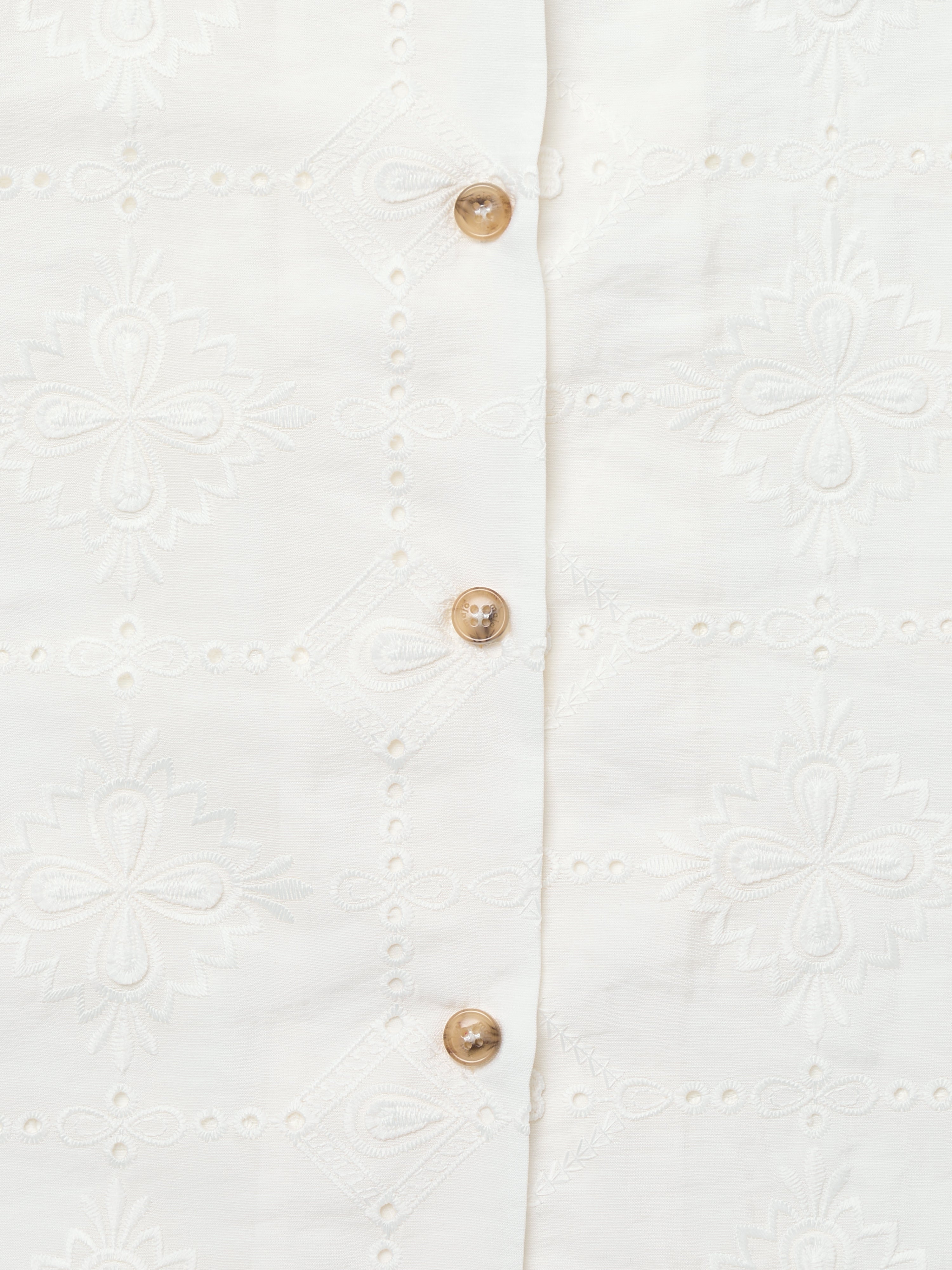 Antique Floral Lace Shirt