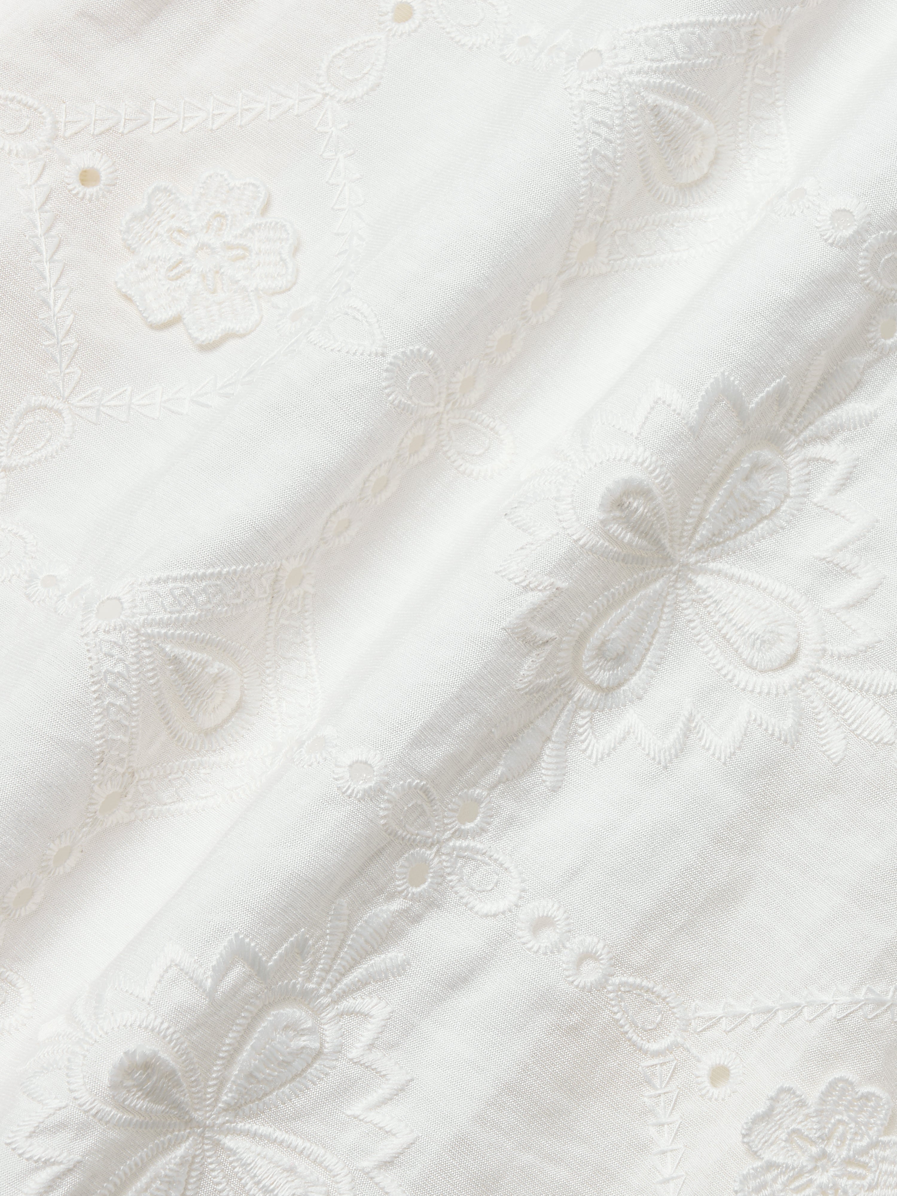 Antique Floral Lace Shirt