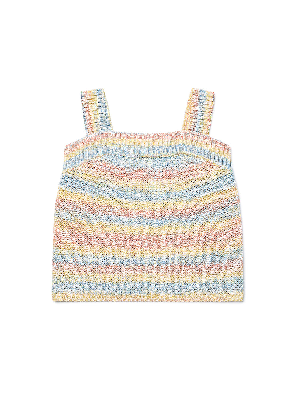 Crochet Knit Sleeveless Top