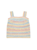 Crochet Knit Sleeveless Top