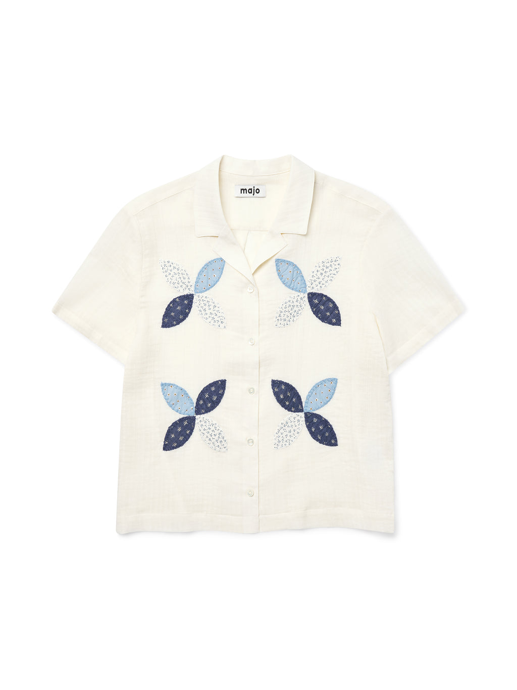 Hand-Stitched Patchwork Shirt
