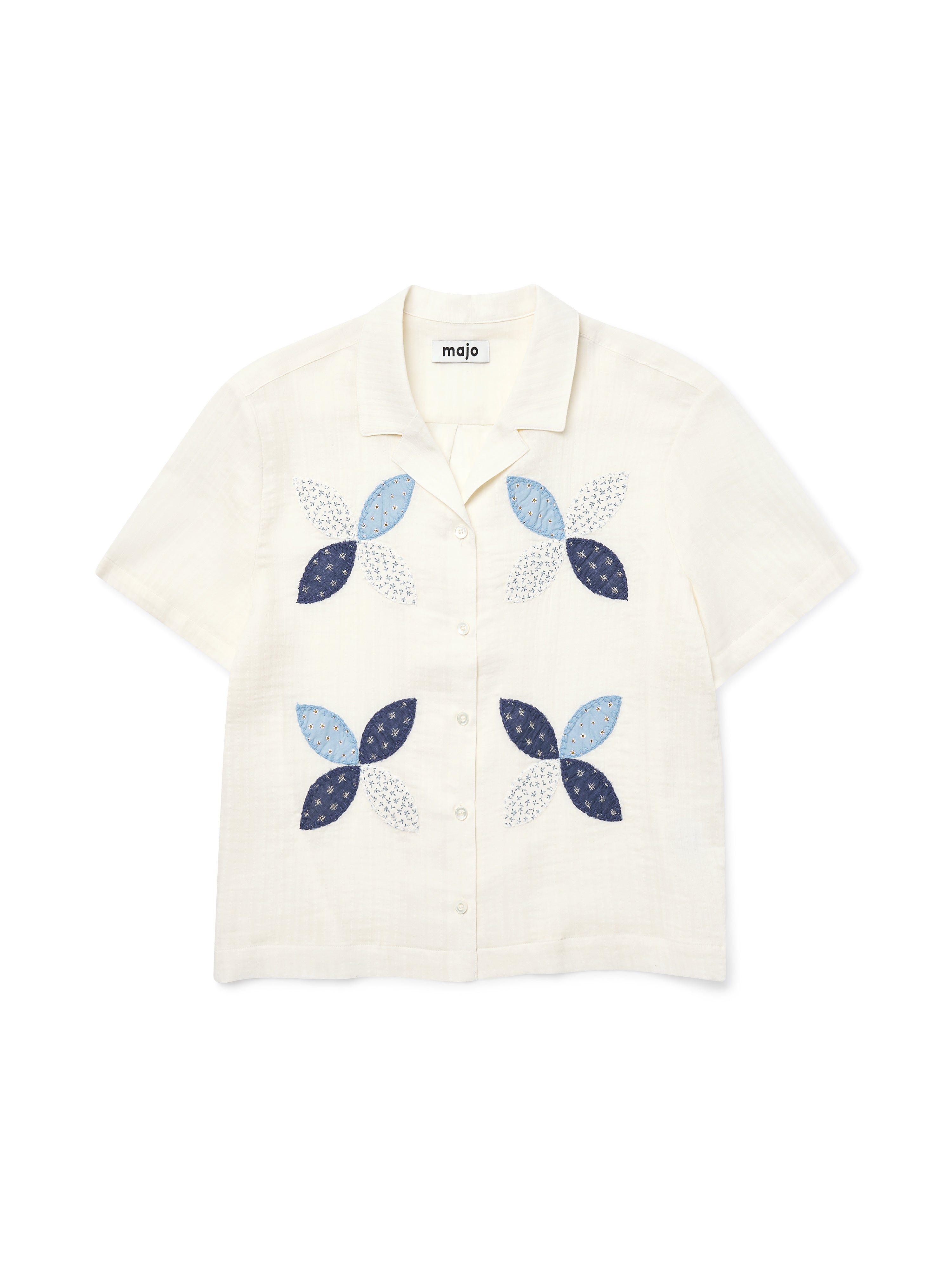 Hand-Stitched Patchwork Shirt