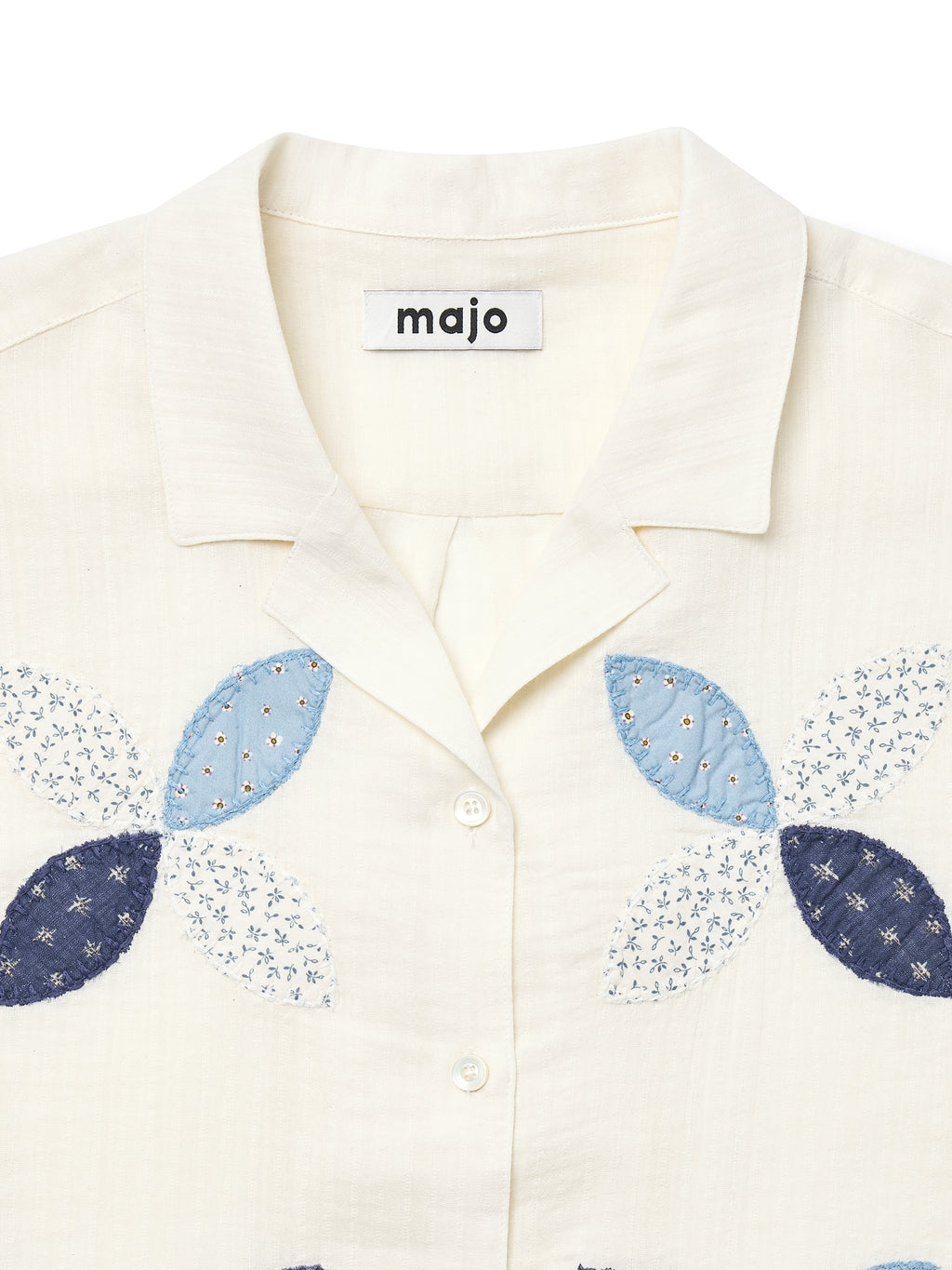 Hand-Stitched Patchwork Shirt