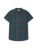England Check Low-Collar Shirt